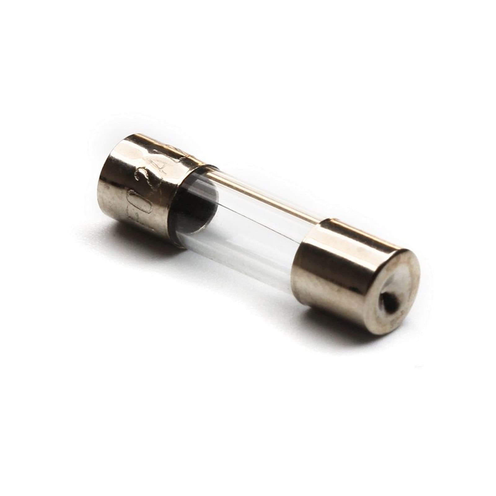 Fusibile a tubo di vetro ad accensione rapida, Kit di 100 pezzi di vetro a soffiaggio rapido 5x20 mm, 0,2 A-20 Amp, 250 V, 10 misure, assortiti, con scatola