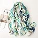 chengjiexu Sciarpa Foulard Sciarpa da Donna in Cotone E Lino Animali Sciarpa Lunga con Protezione Solare da Mare Selvaggia OneSize 6