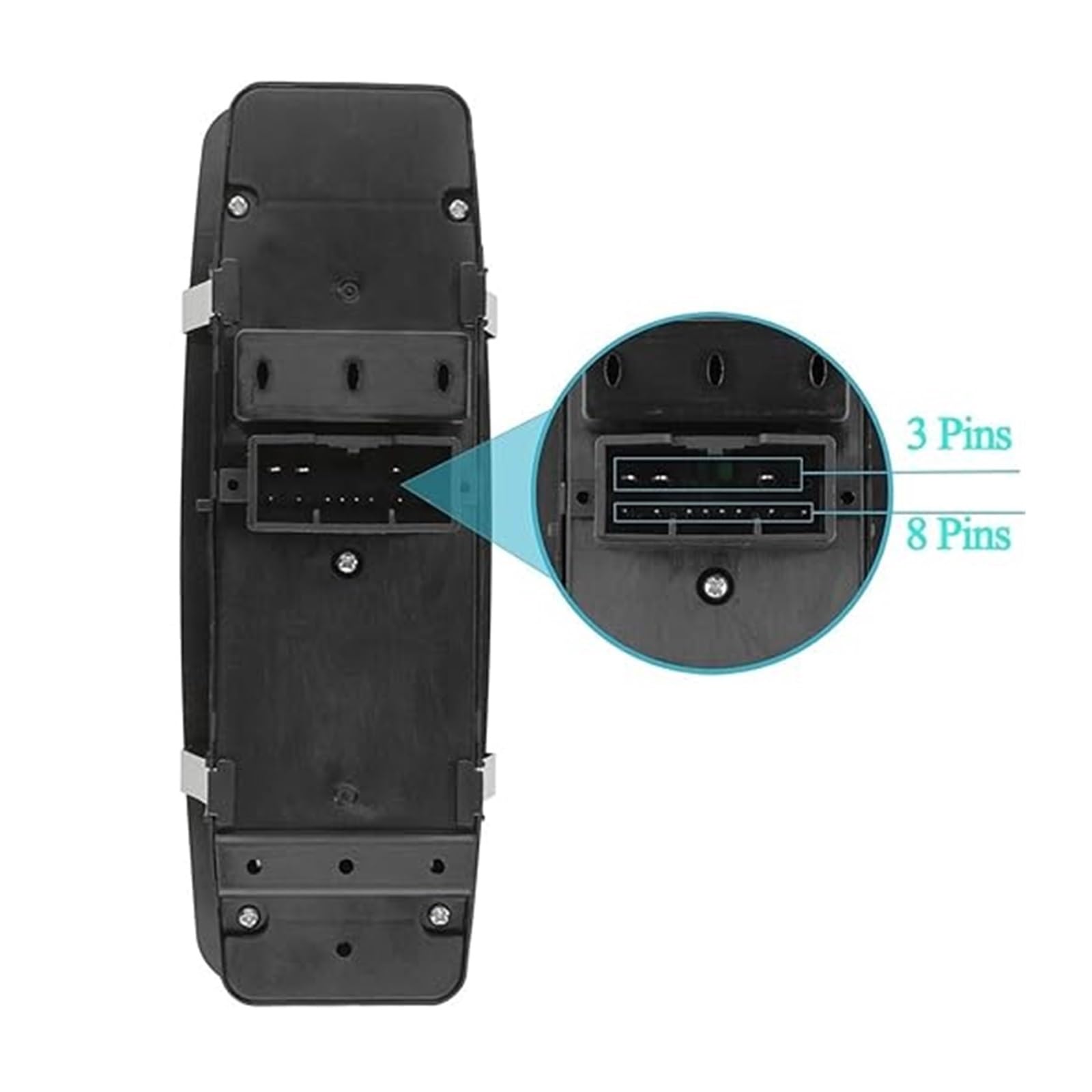 Eléctrica Ventana Interruptor Para Journey Para Charger Para Chrysler 300 68139805AA Interruptor Control Ventana Botón 11 Pines Eléctrica