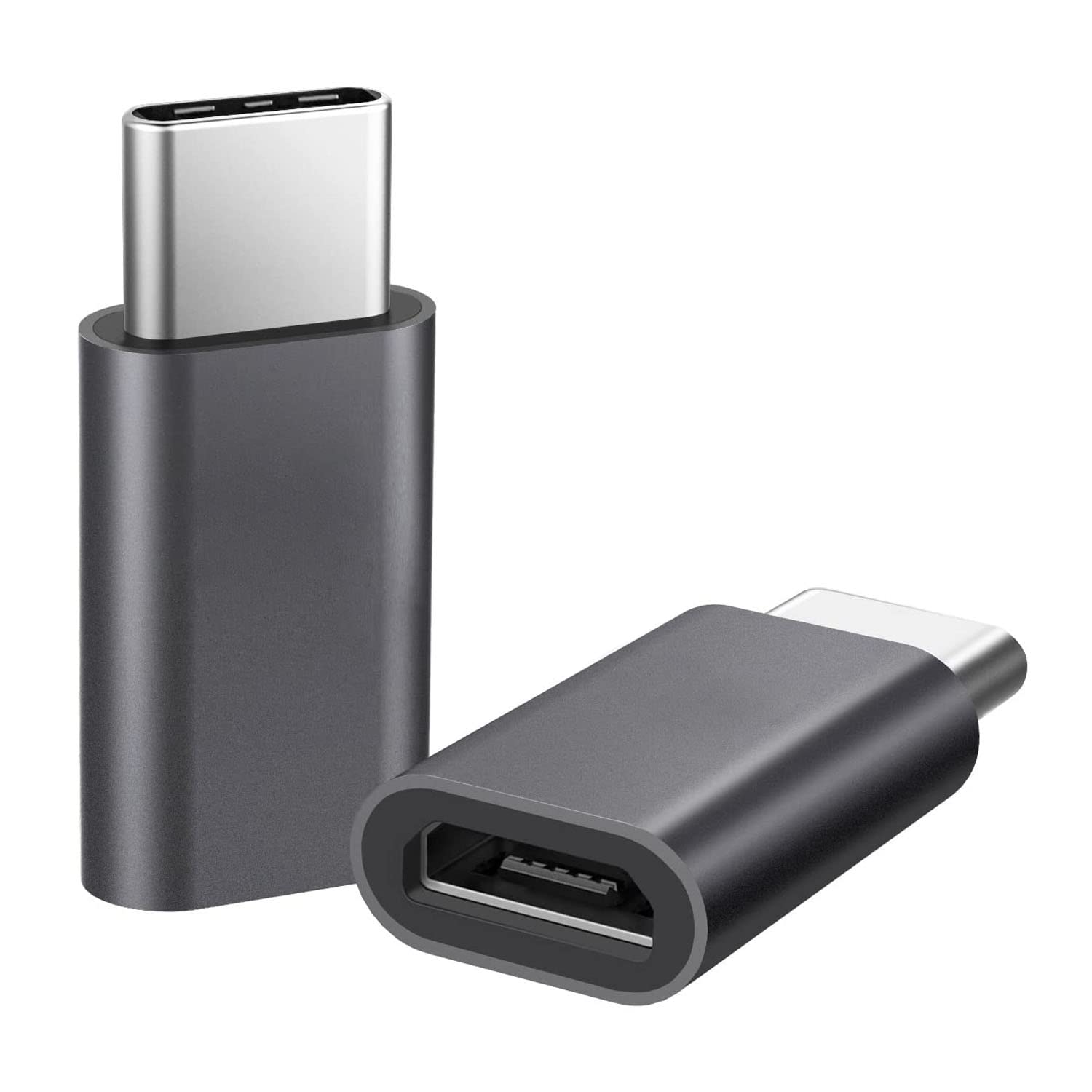 Type-C to Micro USB Adapter for Ulefone Armor 11 Type-C to Micro USB Converter | Micro to Type-C Charging Charger Adapter | Type C Male to Micro USB Female Data Connector (TM9)