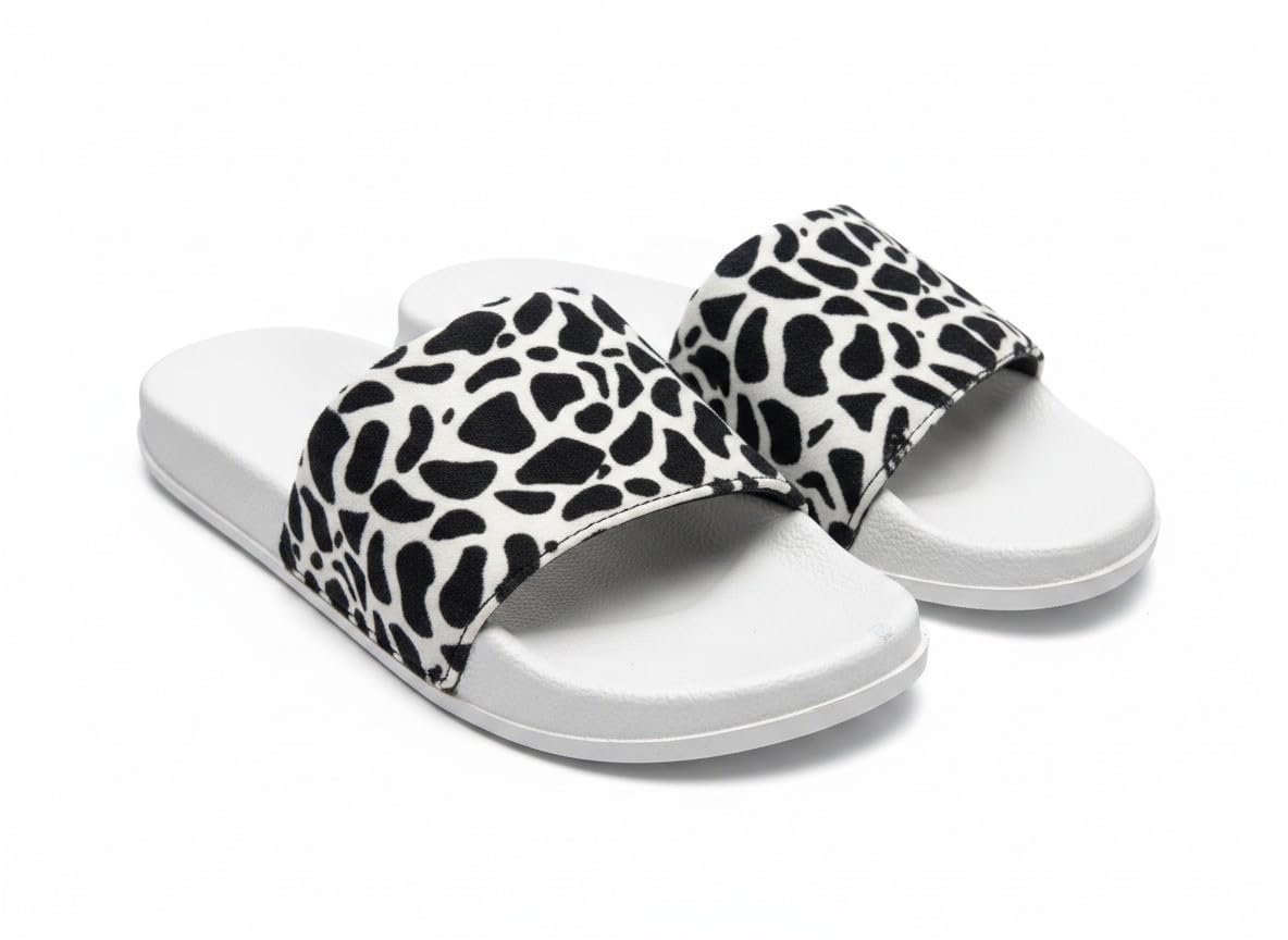 Stylish Printed Slide Slippers, Comfortable Lightweight Casual Daily Wear Flip Flops-image-18