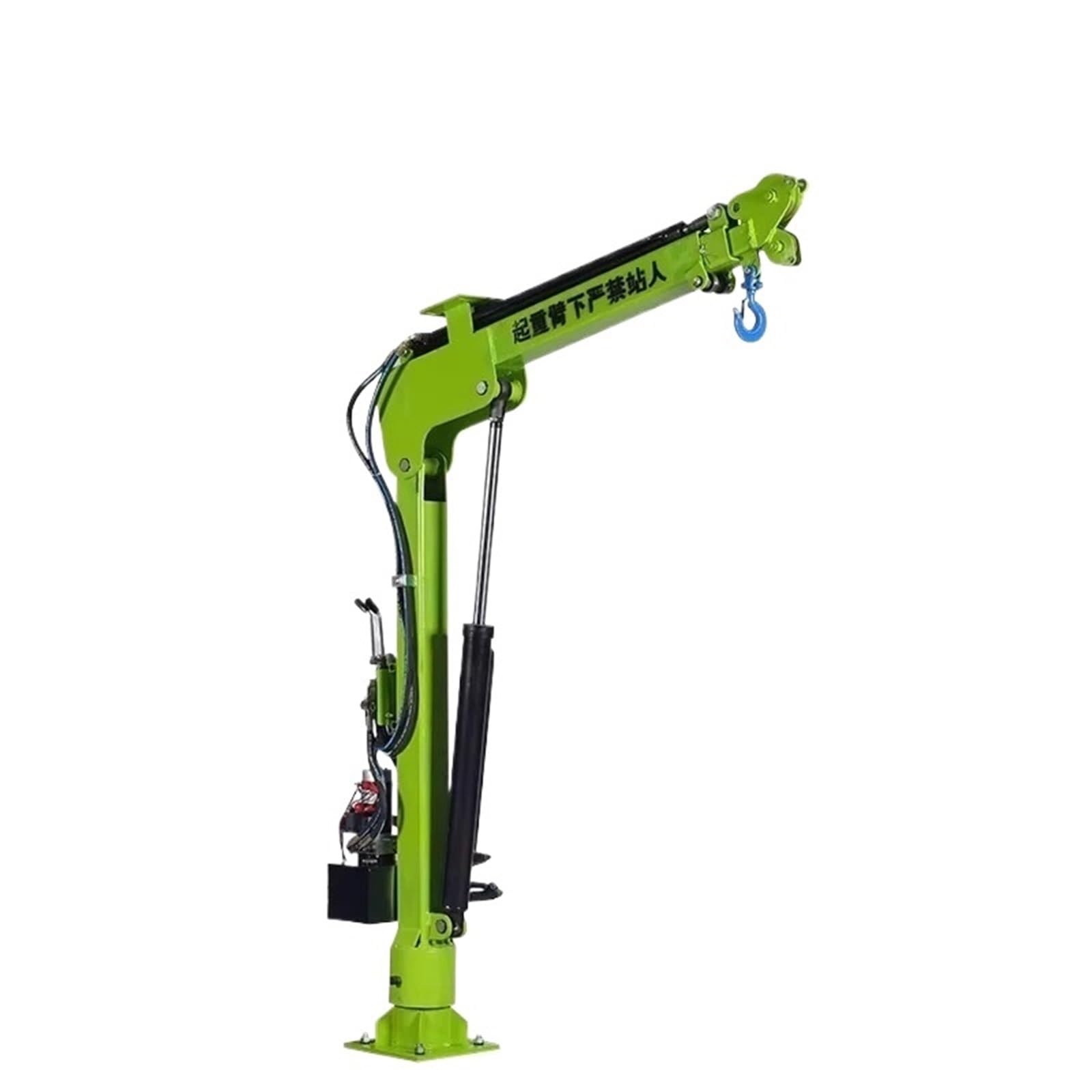 Piccola Gru Mobile Idraulica Elettrica Da 1 Tonnellata 12v24 Micro Di Sollevamento Per Movimentazione Rotatoria Del Cantiere Paranco Elettrico Telecomandato Verricello