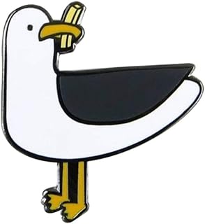 Enamel Pin Cute Funny Lapel Pins for Backpacks Clothes Jackets Hats, Men Women Cute Cartoon Duck Enamel Brooch Pin Collar Lapel Badge Jewelry Gift