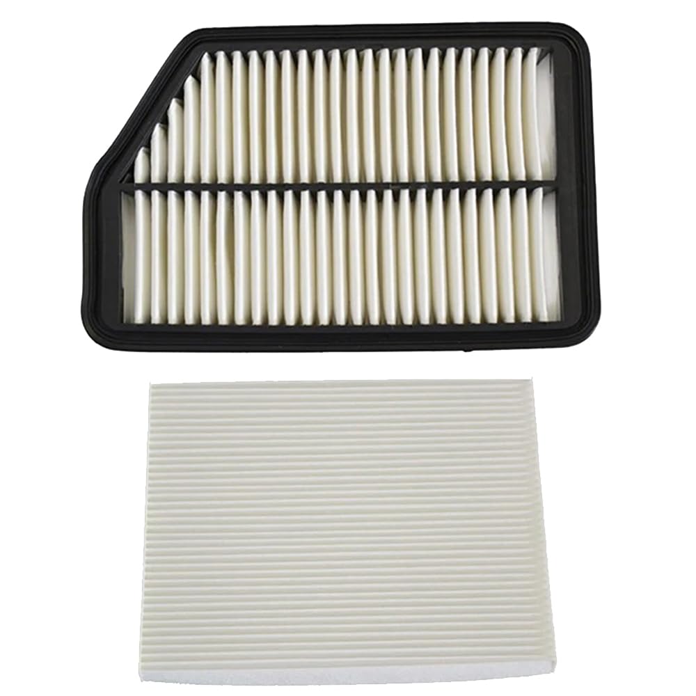Filtr Powietrza Kabinowego dla Kia Carens RP 2012-2018, 24x19x2cm 2 szt. Filtr powietrza samochodowego Filtr kabinowy 28113-2S000/97133-2E250