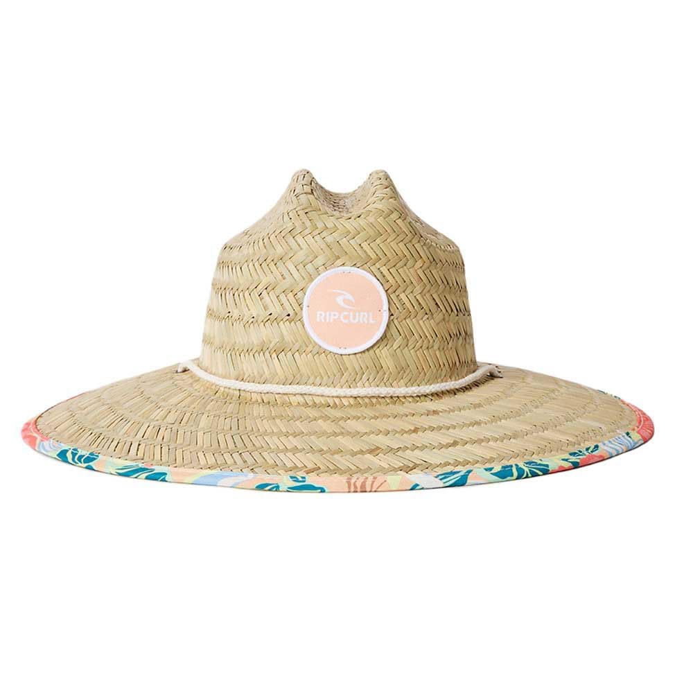 RIP CURL mixed straw sun hat s, beige