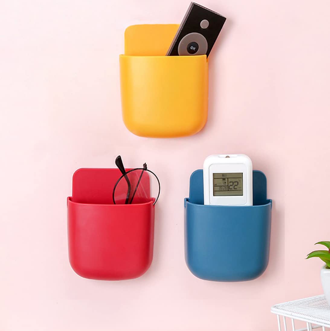wolpin Mobile Holder Self Adhesive (Pack of 3 Pcs) Phone Holder Compatible with iPhone, Android, Samsung, OnePlus, Xiaomi Wall Mount Charging Holder (B09SLYNS68) Amazon Price History, Amazon Price Tracker