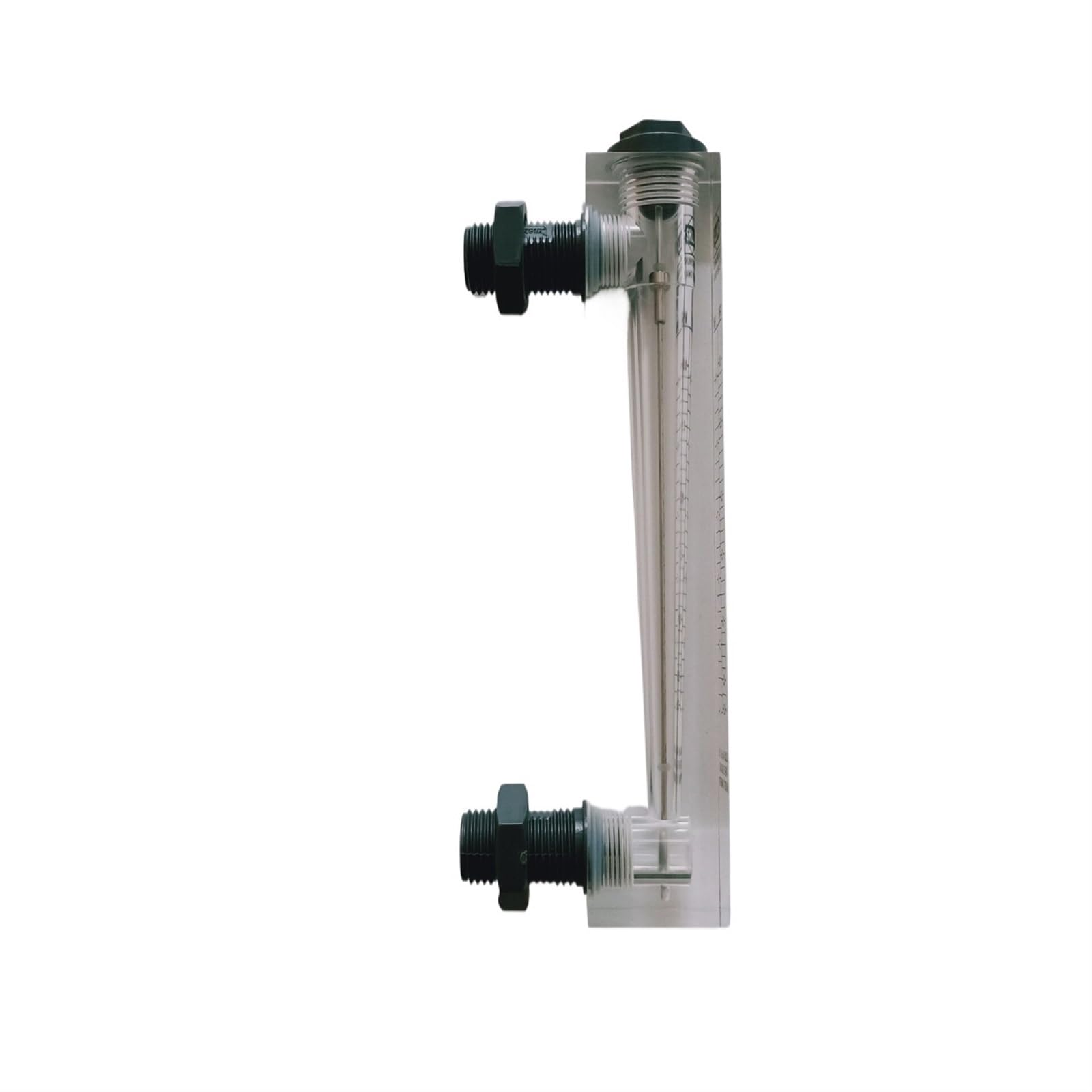 LZM-15L Medidor de flujo de panel acrílico (medidor de flujo) sin válvula de control para líquidos y gases (0.5-5 GPM 2-18 LPM)