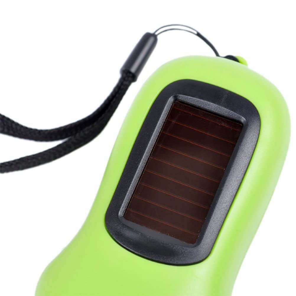 Torcia Elettrica Dinamo 2 Pezzi – LED Solare E A Manovella, Ricaricabile, Portatile Per Emergenze Outdoor