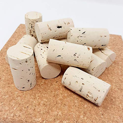 G-Cork Corchos de Vino - Tapones - Botella - Manualidades - Decoración - Bricolage - 24mmx45mm (Claro, 50) Cover