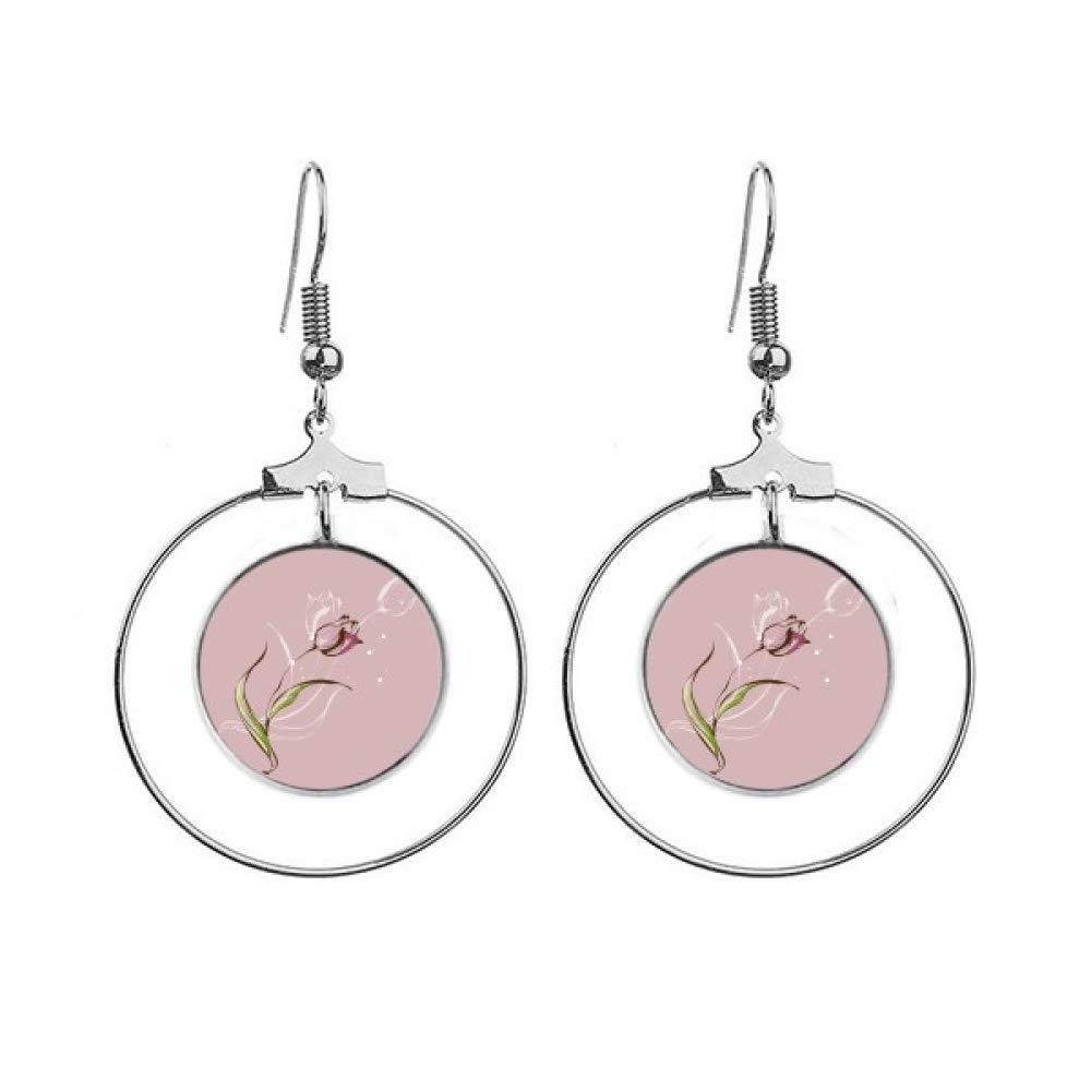 Boucles d'oreilles tulipe créateur le cadeau romantique idéal - 4