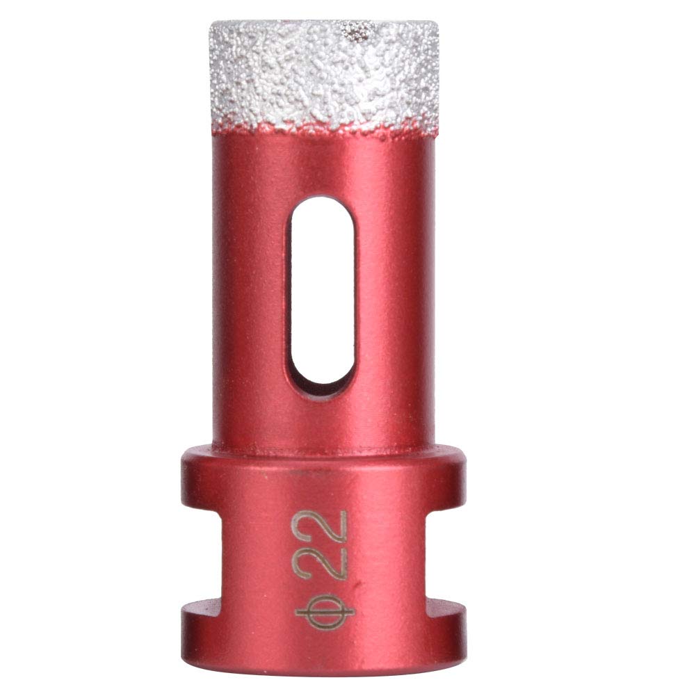 Angle Grinder Hole Saw Set, Diamond Drill Bits for Marble Ceramic & Tile Cutting - 20mm 22mm 24mm Brazed Bits - Image 2