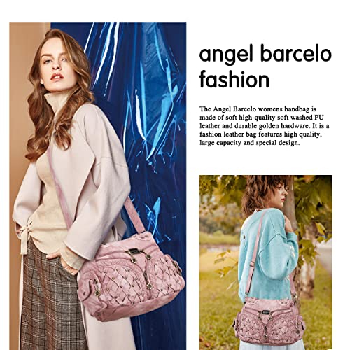 Image of Angel Barcelo Purses for Women Large Shoulder Bag Soft Hobo Bags for Women