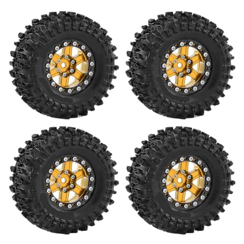 Roues en aluminium 1.3 anti-casse pour SCX24 FMS et Ascent18 1/24