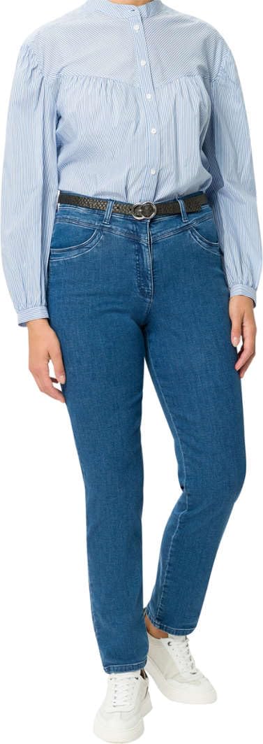 Raphaela 7/8 Damen Jeans Hose Laura New 7/8 Gabardinestretch Olive