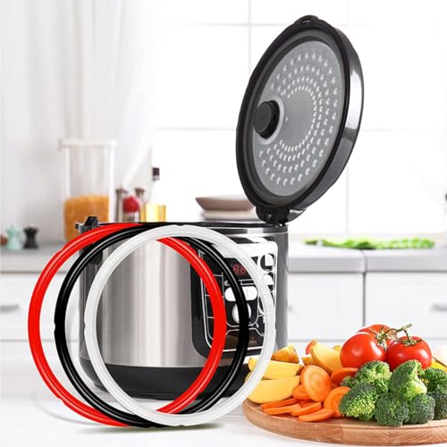 Anillos de Sellado de Silicona para Olla a Presión Instant Pot, Repuesto para 8QT miniatura 3