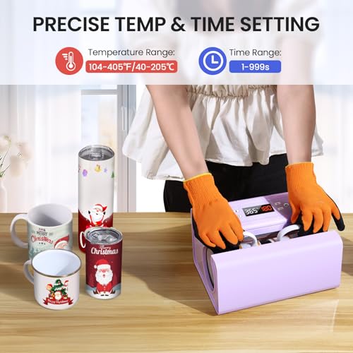 Presse de transfert pour articles personnalisés sublimation - 4