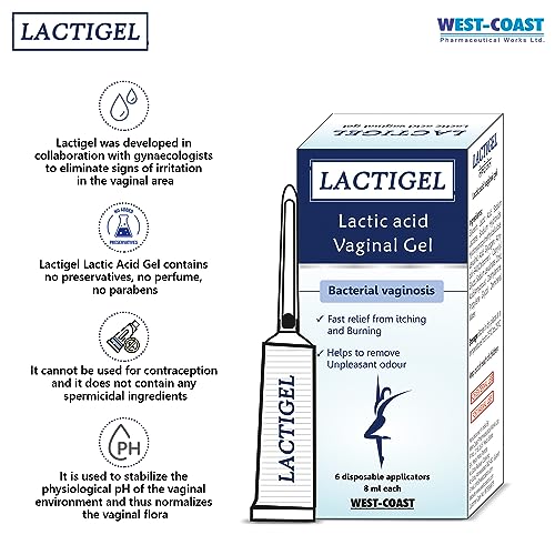 Westcoast Lactigel Lactic Acid Vaginal Gel | Eliminate Signs Of Irritation In The Vaginal Area| 6 Disposable Applicators 8ml Each - Image 6