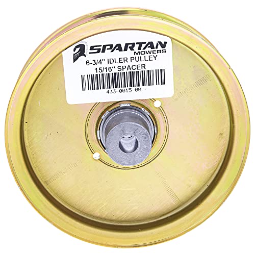 Spartan Mowers 433-0015-00 6-3/4 Idler Pulley RZ RT SRT Pro