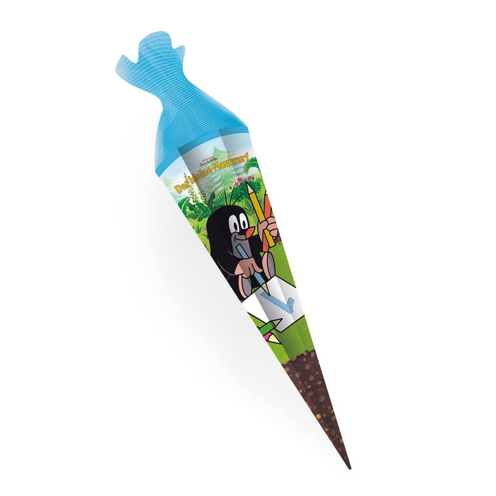 'School cone/Sweets Cone/50 cm/Rectangular/The Little Mole