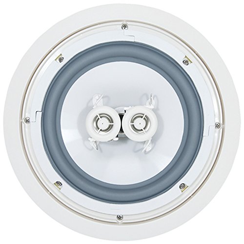 OSD Weatherproof 8” In-Ceiling Single Stereo - Dual Tweeter Speaker – ICE800TTWRS