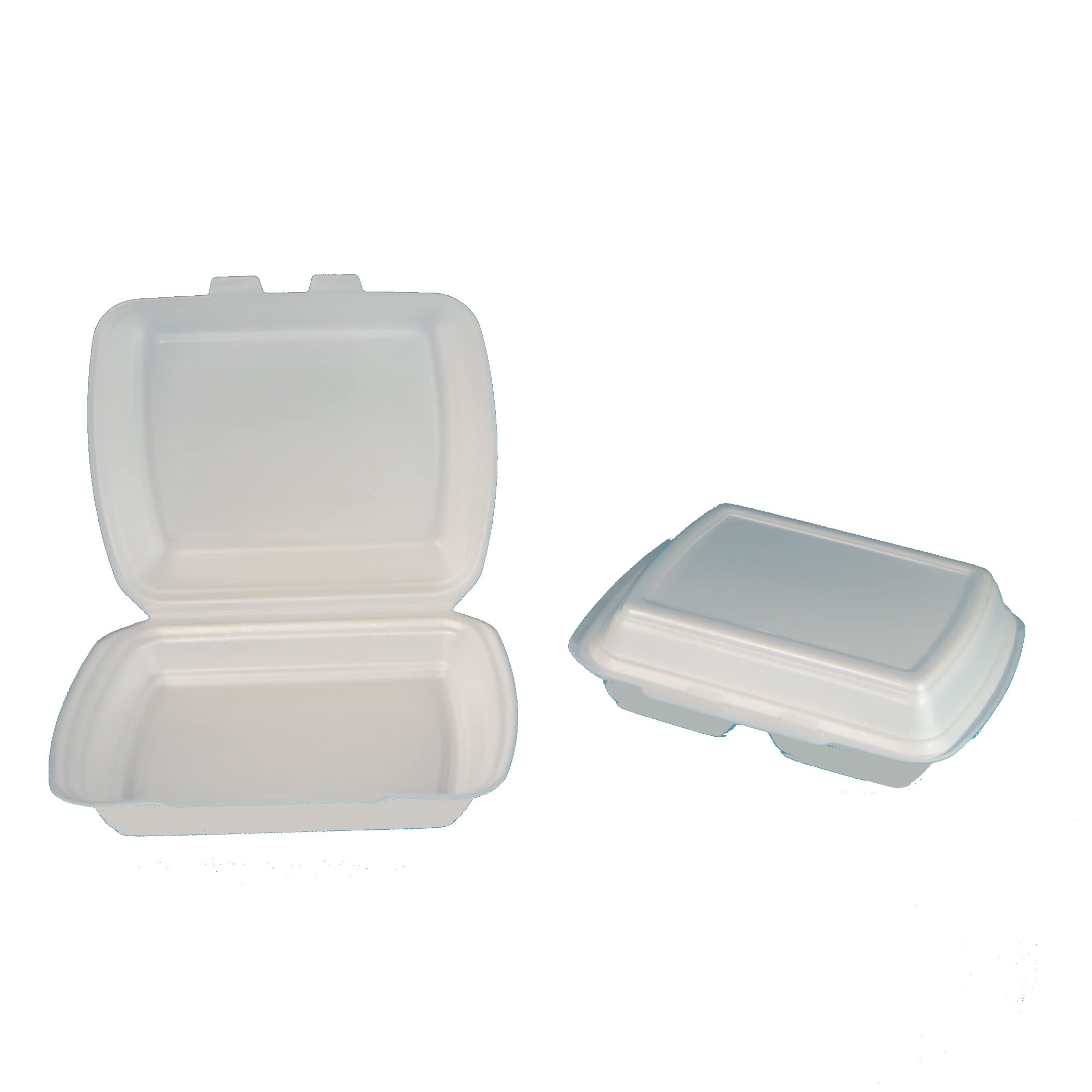 Pro DP 250 Menüboxen weiß ungeteilt Außerhaus Menübox Imbiss Menü Klappboxen XPS unlaminiert 245x210x72mm