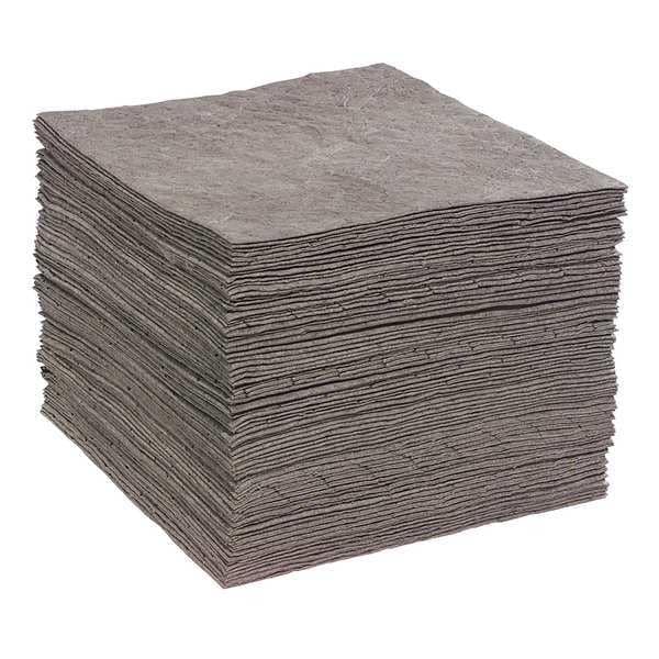 Spilltech Absorbent Pad,Universal,150 ft. L,PK100 GPB100H - 1 Each