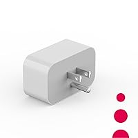 Vista 6 de Innr Zigbee Smart Plug, funciona con Philips Hue*, Alexa y SmartThings, repetidor Zigbee, monitoreo de energía, paquete de 1