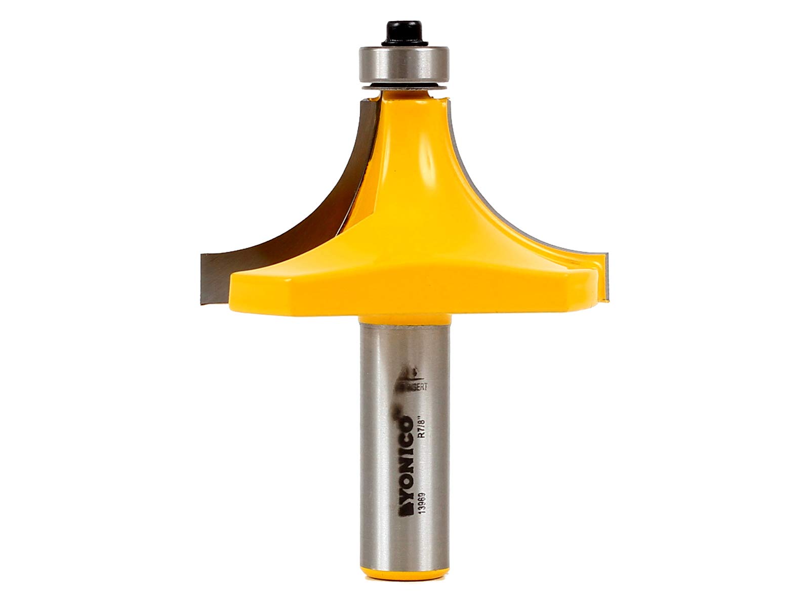YONICO 13969 7/8-Inch Radius Round Over Edge Forming Router Bit 1/2-Inch Shank