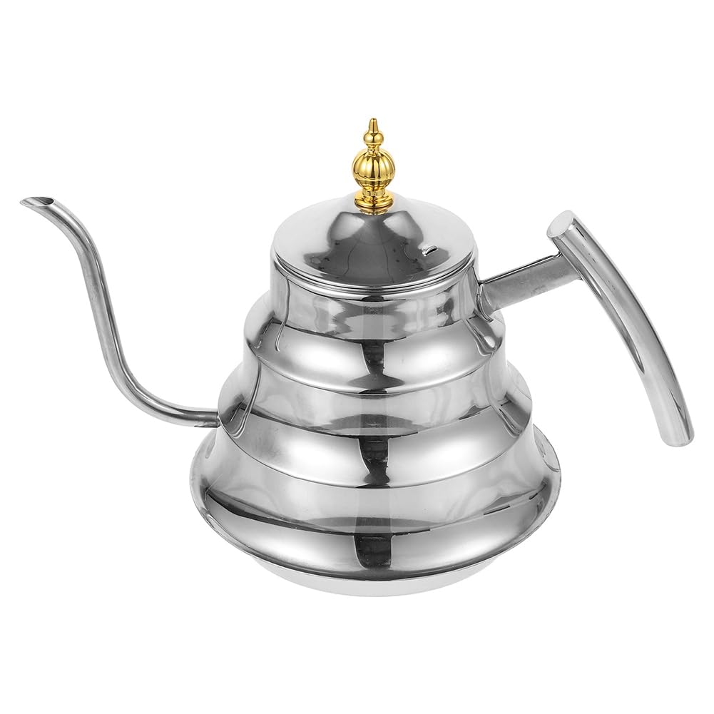 CTRLZS For Tea Kettle Handle Strainer Stainless Steel Metal Water Pot for Tea Brewing Hand Drip Coffee Home Kitchen