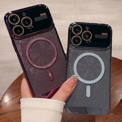 Coque magnétique pour iPhone 12 Pro maille de dissipation thermique - 7