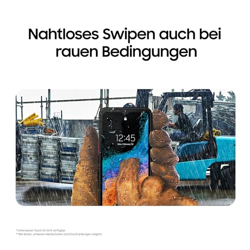 Samsung Galaxy Xcover6 Pro Enterprise Edition, robustes 6,6 Zoll Android Smartphone, 128 GB, 4.050...