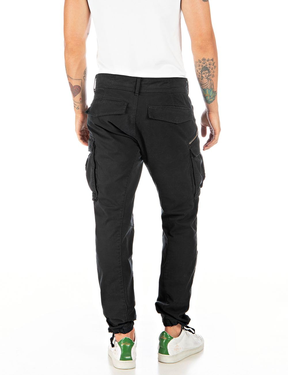 Replay Pantalón cargo de hombre Joe regular fit confeccionado en cómodo algodón