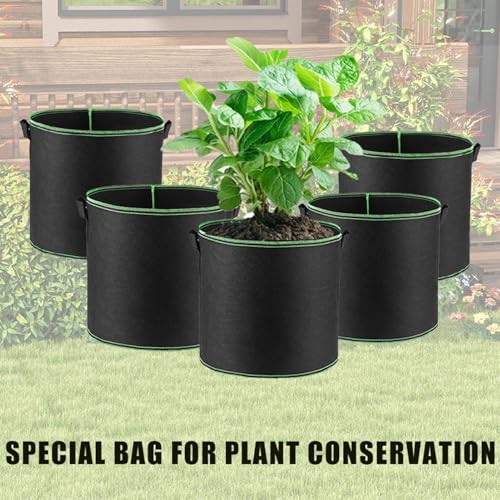 Bolsas de cultivo de tela TNT para hortalizas y tomates en huerto urbano 6