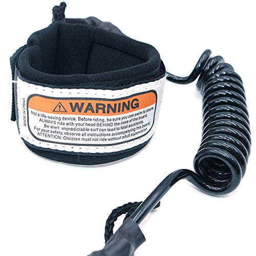 Namvo Correa de surf para tabla de surf de 1,2 m, correa de seguridad, para levantamiento de remo, para surf, correa de seguridad, manos y pies, accesorios para tabla de surf