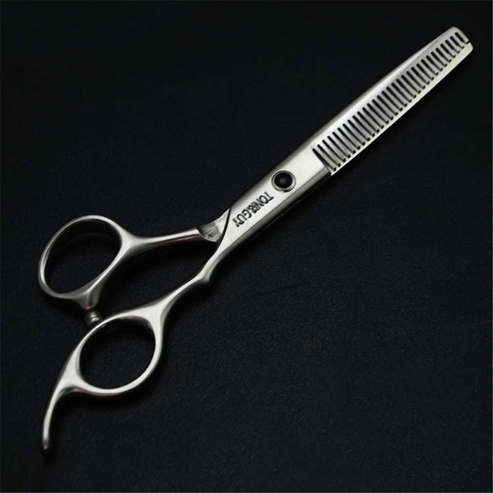 5.5/6.0 Pollici Uso Bangs Parrucchiere Forbici del Barbiere Assottigliamento Cesoie Cesoie Set Giapponese in Acciaio Inox Uomini Donne Capelli A Casa
