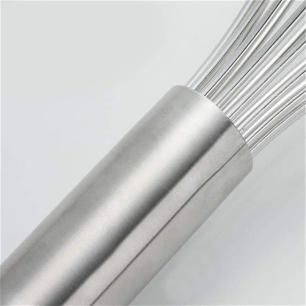 ZHANGXIAO Varillas de batir,Acero Inoxidable Usado for Remover Cocina Herramientas for Hornear Globo Varillas de batir (tamaño : 42×9cm)