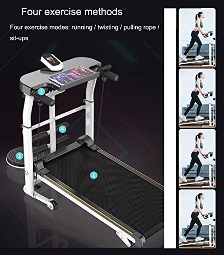 Caminadora Mecánica Plegable Hogar con Pantalla LED miniatura 4