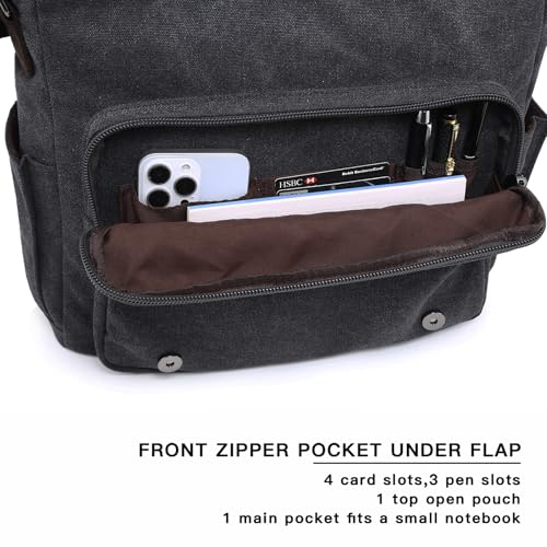 Dasein Vintage Canvas Messenger