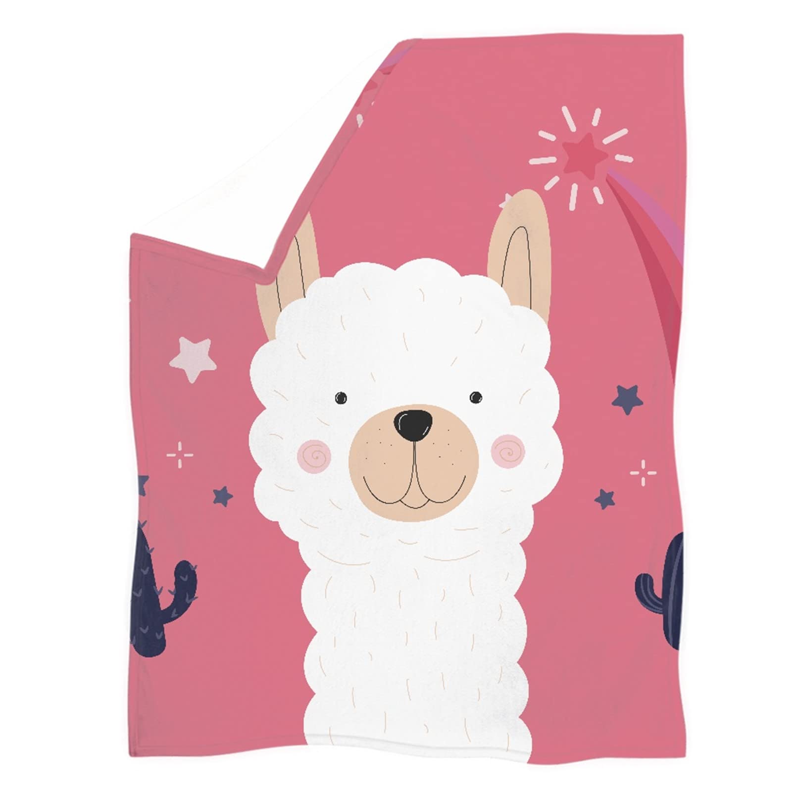Renewold Coperta in peluche Sherpa, morbida per tutte le condizioni atmosferiche, per divano, letto, dimensioni 110 x 140 cm, regalo per donne, uomini, bambini, cani e gatti