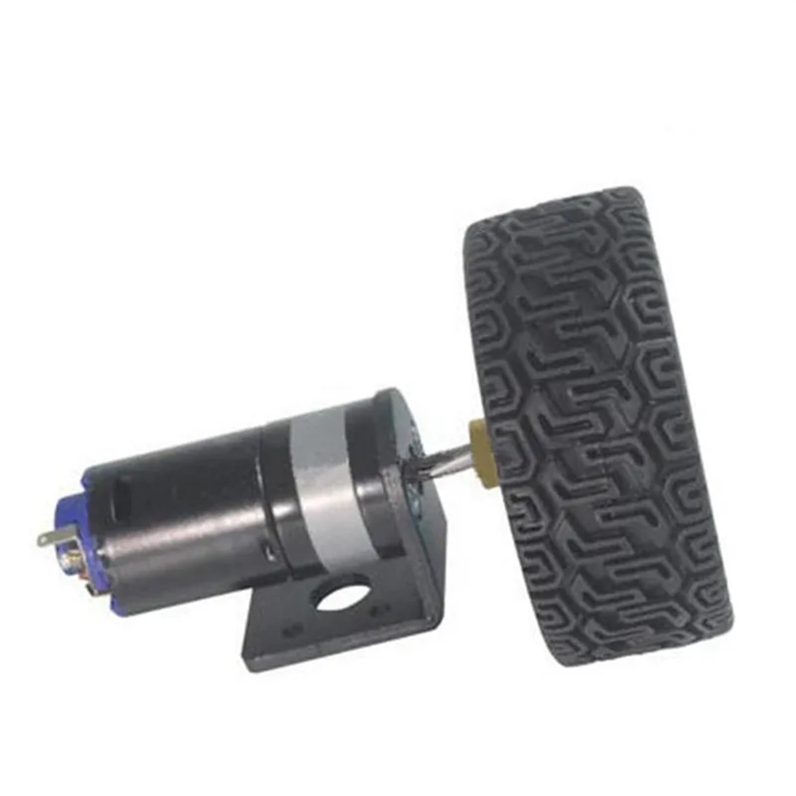 DC 6V 12V Getriebemotor 20-4545RPM Encodermotor Hohes Drehmoment Elektrischer Mini-Mikro-Metallgetriebe-Untersetzungsmotor 370 DC-Getriebemotor(6V 128 RPM)