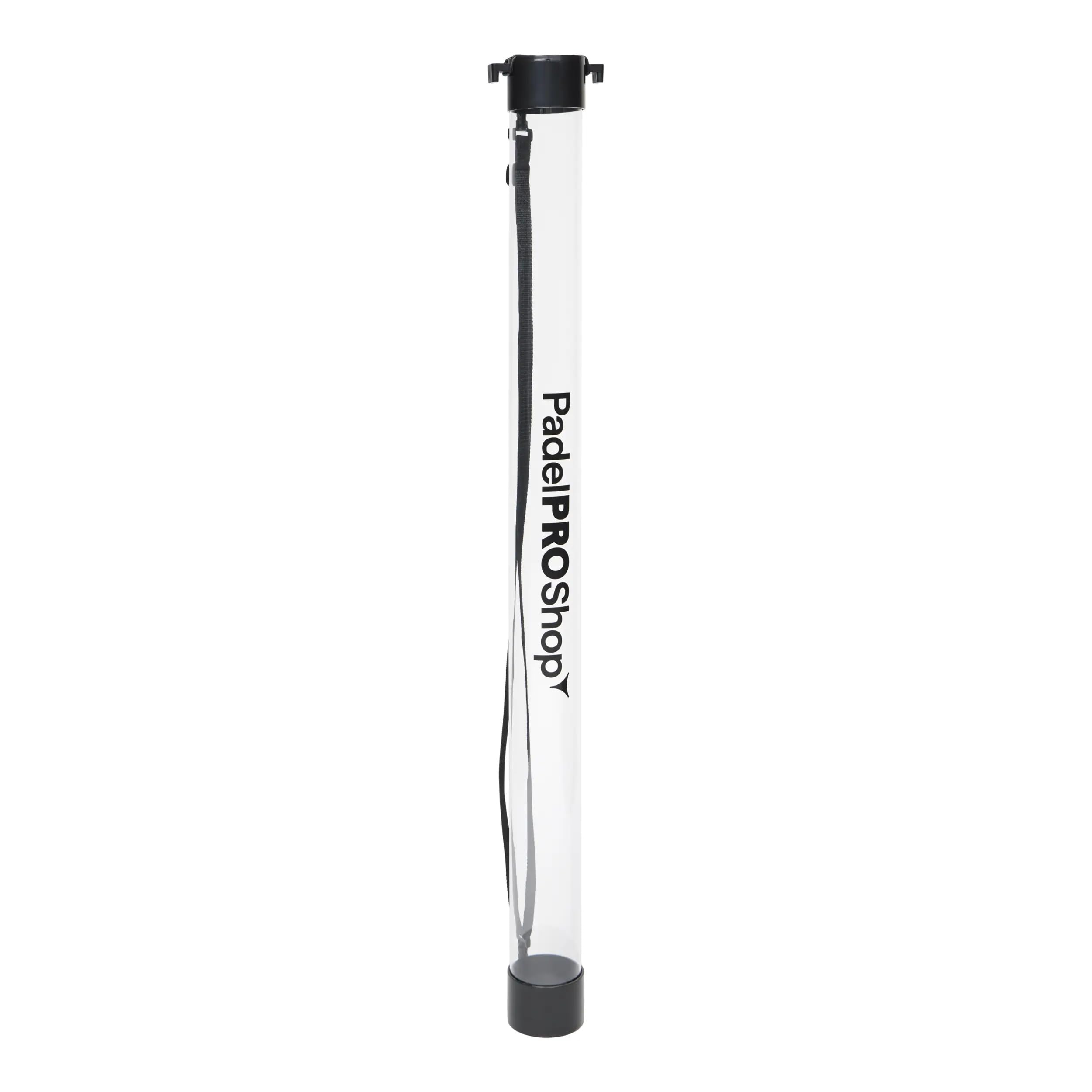 Padel Pro Shop Tubo Recogepelotas de Pádel Transparente 2026 - Recogedor de Pelotas con Capacidad para 15 Bolas, Diseño Ergonómico y Resistente para Entrenamiento Profesional