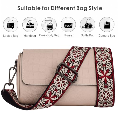 Image of Replacement Purse Strap Shoulder Strap Adjustable Crossbody Strap for Women Crossbody Wide Shoulder Bag