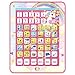 Lexibook tablette éducative bilingue Licorne, jouet pour apprendre les lettres chiffres vocabulaire et musique, langues Français/Anglais, Rose, JCPAD002UNIi1