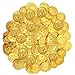 Toddmomy Monete d'oro di Plastica del Gioco del Giocattolo Monete Tesoro dei Pirati Monete Rapinatore Costume Monete Occidentale Forniture Casino A Tema Favori di Partito Partito Pirata