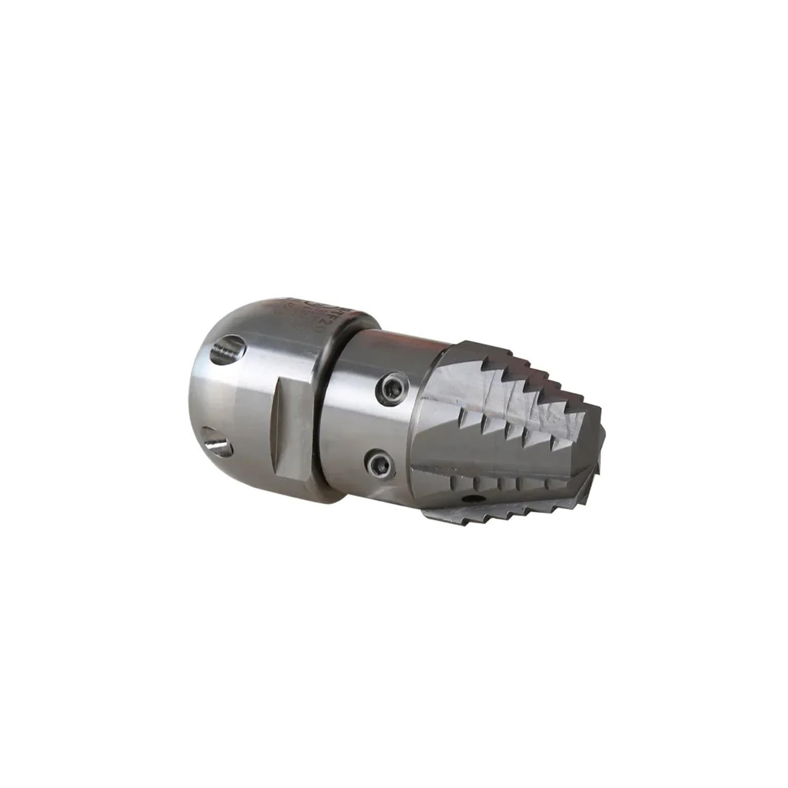 Mini boquilla de alcantarillado para manguera, acero inoxidable | Boquilla de agua para limpieza de manguera, chorro de drenaje y mantenimiento de desague