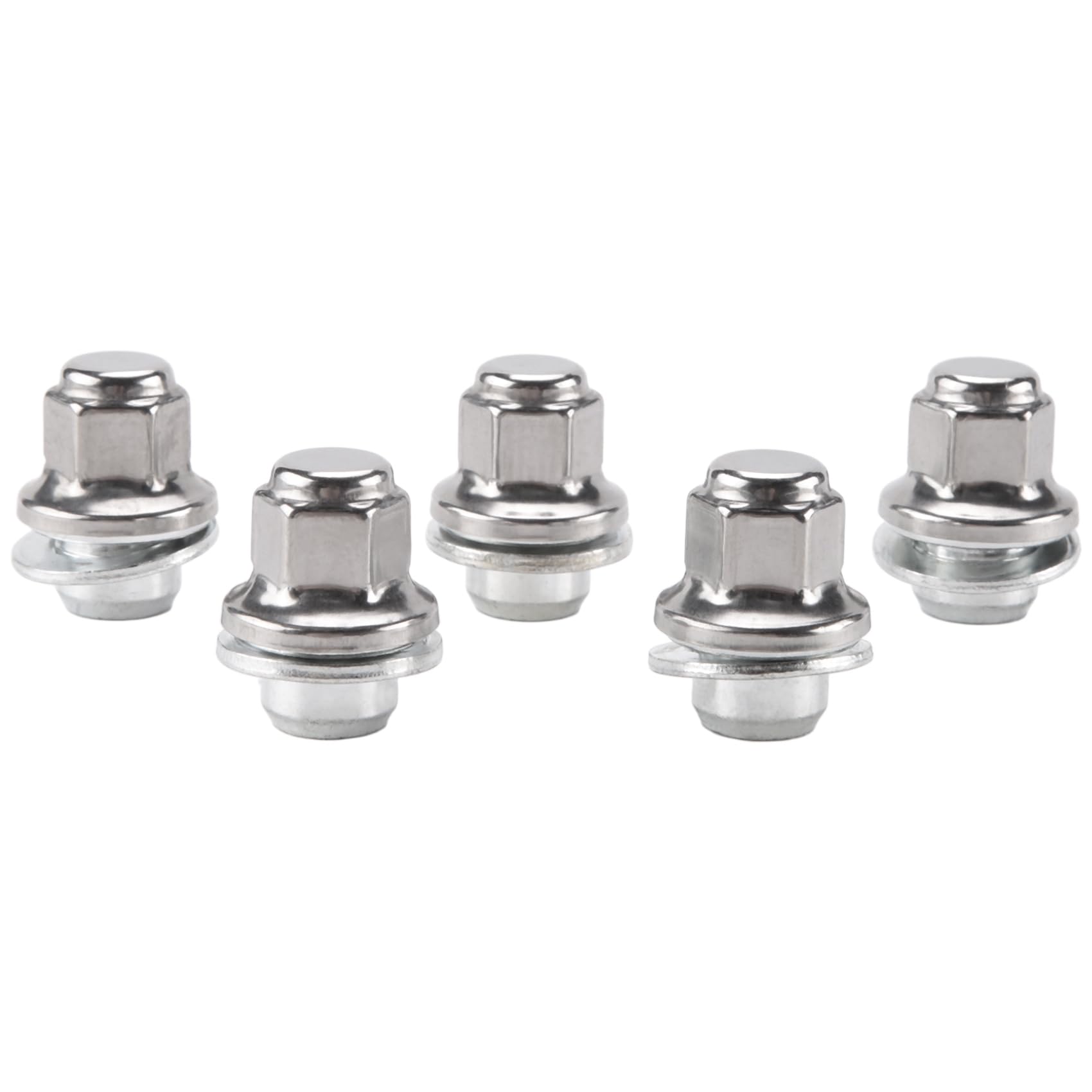 Pomoflexi 5Pcs Wheel Lug Bolt Stud Nut C2C35294010 for S-Type X-Type XJ XJR XF 1999-11
