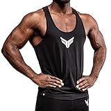 Fitness Method® Tank Top Herren - Extra Funktionelle Sport Bekleidung - verringert erheblich die Schweißbildung - Stringer Tanktop