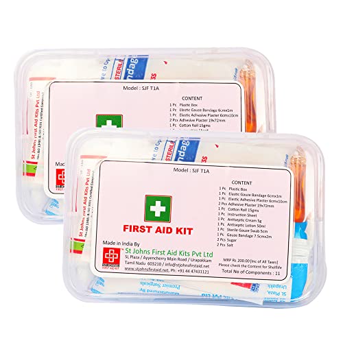 Image of First Aid Box FoR Home (Pack Of 2 Box)