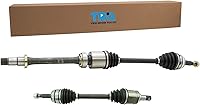 TRQ Front CV Axle Assembly Pair for 2012-2017 Toyota Camry 2.5L - Driver & Passenger Side, Direct Fit Replacement