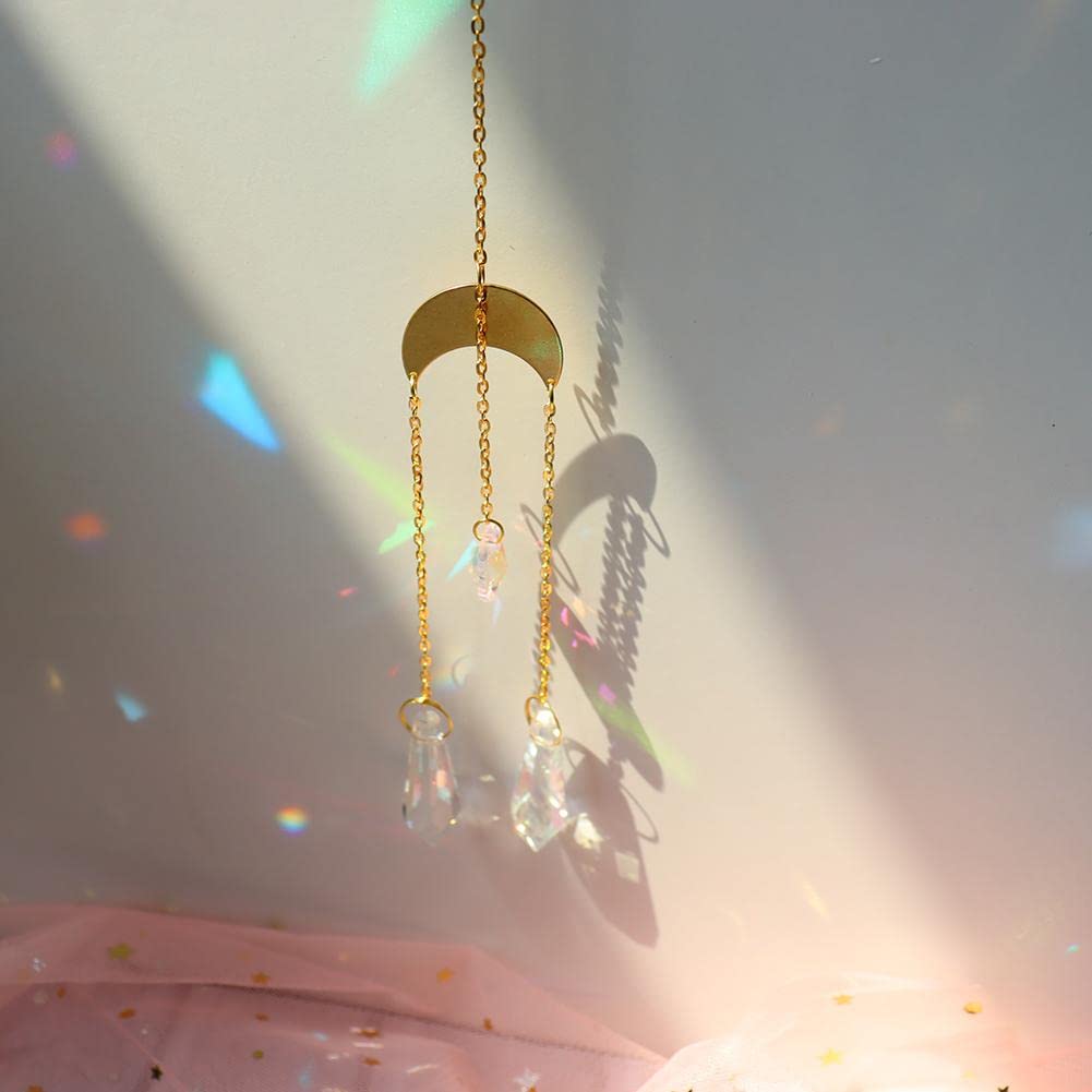 Cactopia Crystal Prism Suncatcher, Rainbow Maker - Window, Balcony, Garden Decorative Accessory (B9)